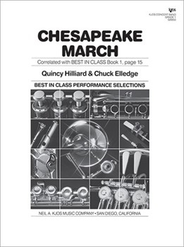 Chesapeake March by Hillard and Elledge for Full Score