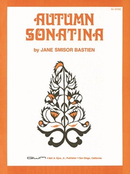 Autumn Sonatina by Bastien for Piano