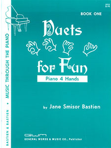 Kjos Bastien   Duets For Fun - Book 1 - 1 Piano / 4 Hands