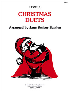 Kjos Bastien Christmas Duets - Level 1 - 1 Piano / 4 Hands
