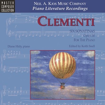 Clementi Six Sonatinas For Piano (CD) Piano