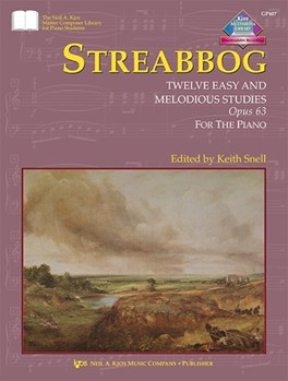 12 Easy & Melodious Studies Opus 63 by Streabbog - Snell Keith - for Piano