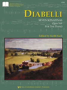 Diabelli: Seven Sonatinas, Opus 168 - Piano