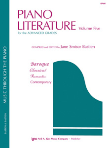 Kjos Jane Bastien Bastien  Piano Literature Volume 5