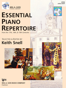 Kjos Keith Snell Snell  Essential Piano Repertoire - Level 8 - Book / CD