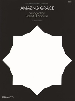 AMAZING GRACE by Vandall Robert D for MULT Piano