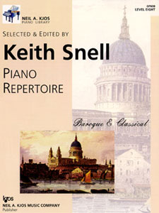 Kjos Snell   Piano Repertoire Baroque & Classical Level 8