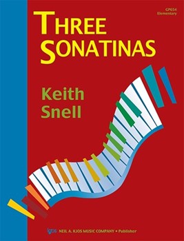 Three Sonatinas FED-P1/P2/P3/P4/E1 [elementary piano] Snell