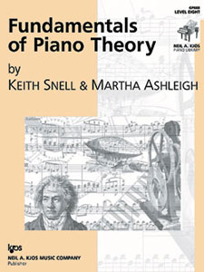 Kjos Snell / Ashleigh Martha Ashleigh  Fundamentals Of Piano Theory  Level 8