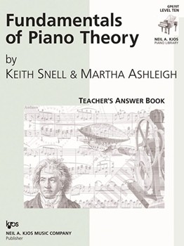 Fundamentals Of Piano Theory Teacher 10