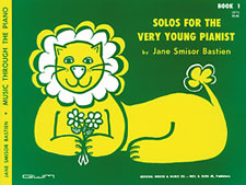 Kjos Solos For The Very Young Pianist Bk 1