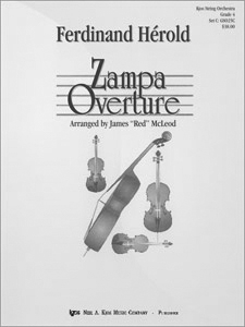 ZAMPA OVERTURE - SCORE by Herold Ferdinand - McLeod James "Red" - for STRING ORC