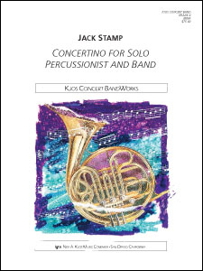 Concertino For Solo Percussionist And Band - Band Arrangement