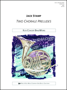 Two Choral Preludes [concert band] Stamp Conc Band