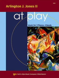 At Play by Jones Arlington J for 2 Piano 4 Hands
