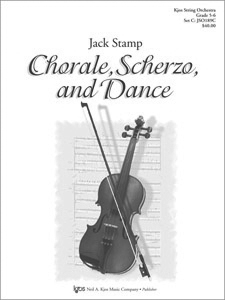 Chorale Scherzo & Dance by Stamp Jack for Full Score