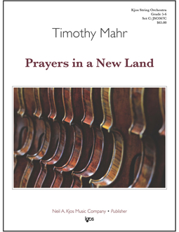 Kjos Mahr T   Prayers in a New Land - String Orchestra