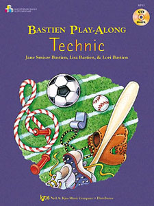 Kjos Bastien   Bastien Play Along Technic - Book / CD