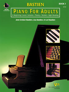 Kjos Bastien Piano For Adults Book 1