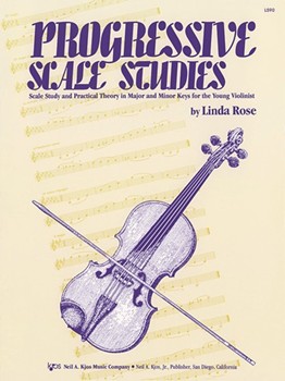 Progressive Scale Studies by Rose L for Violin Method