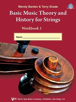 Basic Music Theory and History for Strings Book 1 by Barden and Shade - Terry Shade - for Viola