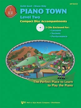 Piano Town CD Lessons/Tech/Perf Lev 2 by Snell - Hidy Diane - for CD