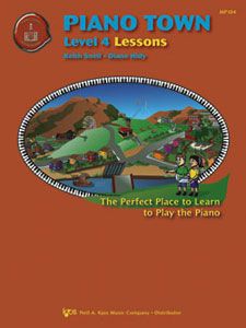PIANO TOWN, LESSONS-LEVEL 4 PIANO TOWN
