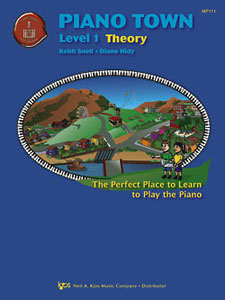 Kjos Snell / Hidy Diane Hidy  Piano Town Theory Level 1