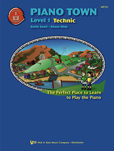 Kjos Snell / Hidy Diane Hidy  Piano Town Technic Level 1