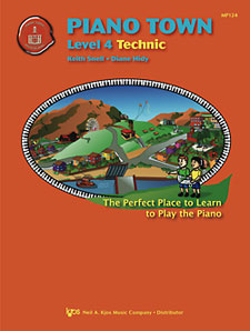 Kjos Snell / Hidy Diane Hidy  Piano Town Technic Level 4
