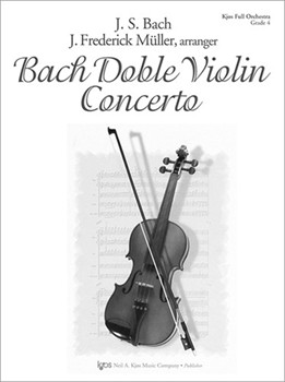 BACH DOUBLE VIOLIN CONCERTO(IN D MINOR)-SCORE