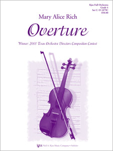 Kjos Rich M   Overture - Full Orchestra