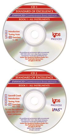 KJOS PW21EK STANDARD OF EXCELLENCE ENHANCER KIT BOOK 1