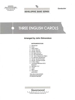 THREE ENGLISH CAROLS - SCORE