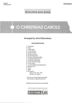 O CHRISTMAS CAROLS-SCORE