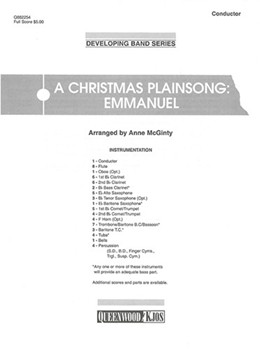 A CHRISTMAS PLAINSONG: EMMANUEL SCORE