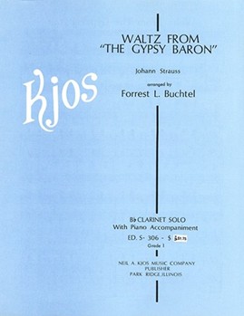 Gypsy Baron Waltz [clarinet] CLAR SOL