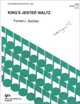 KINGS JESTER WALTZ by Buchtel Forrest for Bb Clarinet
