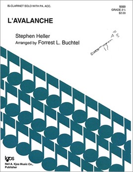 L'AVALANCHE by Buchtel Forrest - Heller - for Bb Clarinet