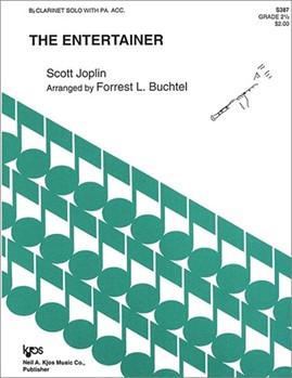 ENTERTAINER THE by Joplin - Buchtel Forrest - for Bb Clarinet
