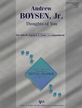 Thoughts Of You by Boysen Jr. Andrew for Clarinet Solo