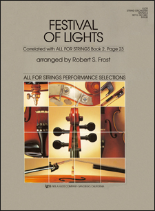 Kjos Robert Frost Frost R  Festival of Lights - String Orchestra