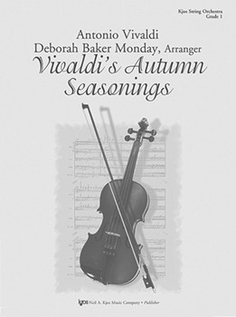 VIVALDI'S AUTUMN SEASONINGS - SCORE by Monday Deborah Baker for STRING ORC