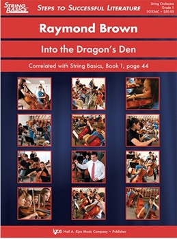 Into The Dragon's Den by Brown Raymond for String Orchestra