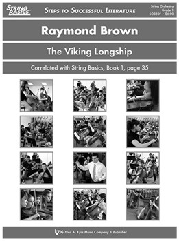 VIKING LONGSHIP THE - SCORE by Brown Raymond for STRING ORC