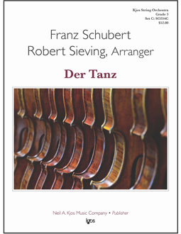 Kjos Schubert F Sieving R  Der Tanz - String Orchestra