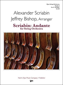 Andante by Scriabin Alexander - Bishop Jeffrey - for String Orchestra