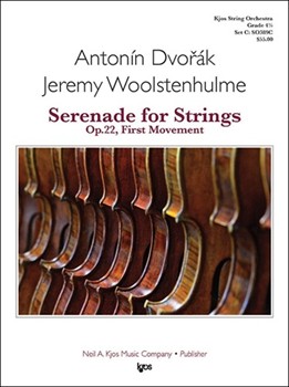 Serenade for Strings Opus 22 1st Mvt by Dvorak Antonin - Woolstenhulme Jeremy - for String Orchestra
