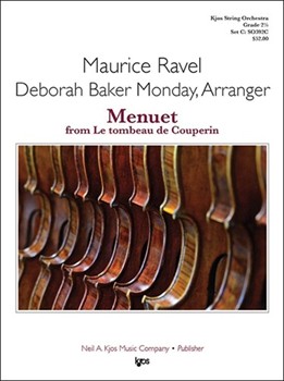 Menuet (From Le tombeau de Couperin) by Ravel Maurice - Monday Deborah Baker - for String Orchestra
