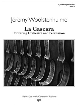 LA CASCARA FOR STRING ORCH & PERC - SCORE by for